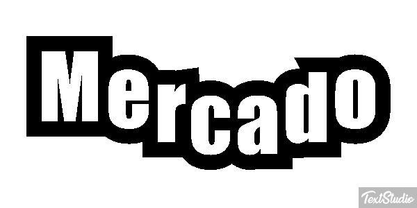 Mercado Texteffekt