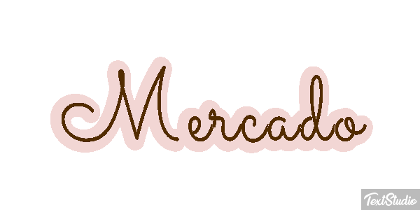 Mercado Texteffekt