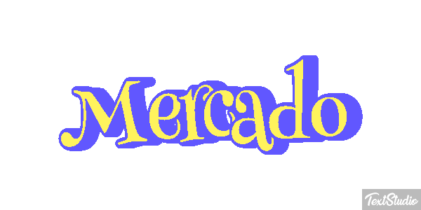 Mercado Texteffekt