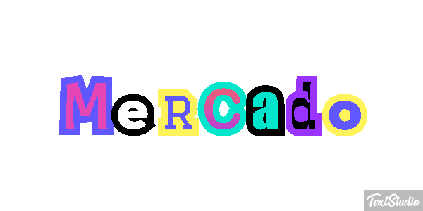 Mercado Texteffekt
