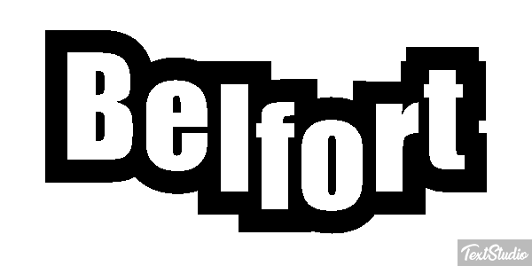Belfort Texteffekt