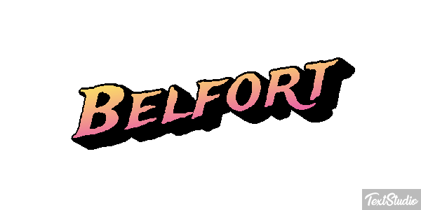 Belfort Texteffekt