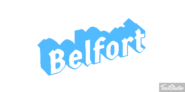 Belfort Texteffekt
