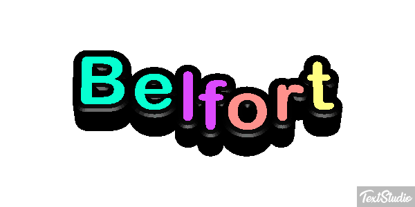 Belfort Texteffekt