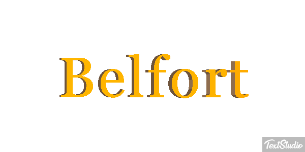 Belfort Texteffekt