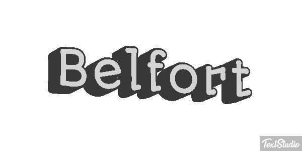 Belfort Texteffekt