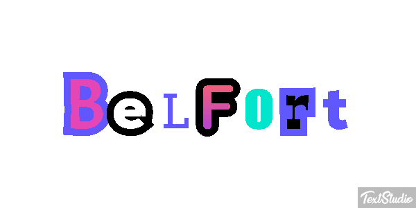 Belfort Texteffekt