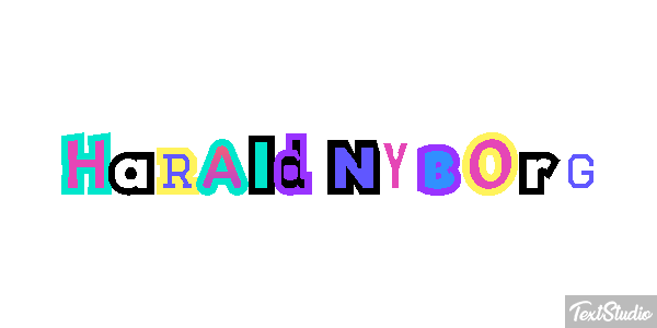 Harald Nyborg Effet de texte