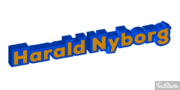 Harald Nyborg Effet de texte