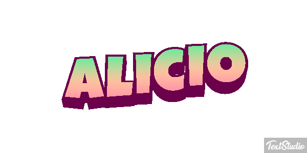 Alicio Efekt tekstowy