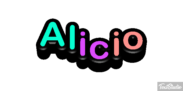 Alicio Efekt tekstowy