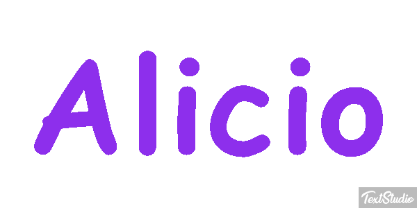 Alicio Efekt tekstowy
