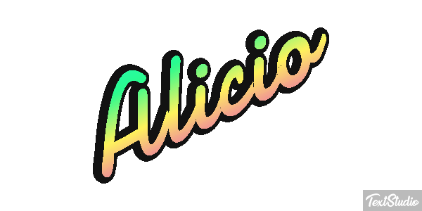 Alicio Efekt tekstowy