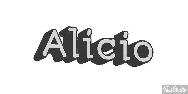 Alicio Efekt tekstowy