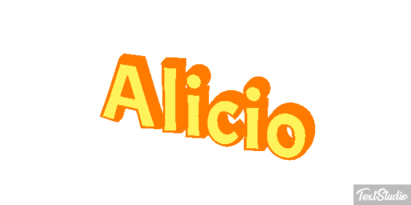 Alicio Efekt tekstowy