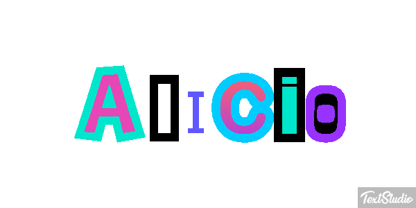 Alicio Efekt tekstowy