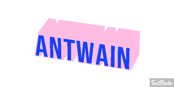 Antwain Text effect