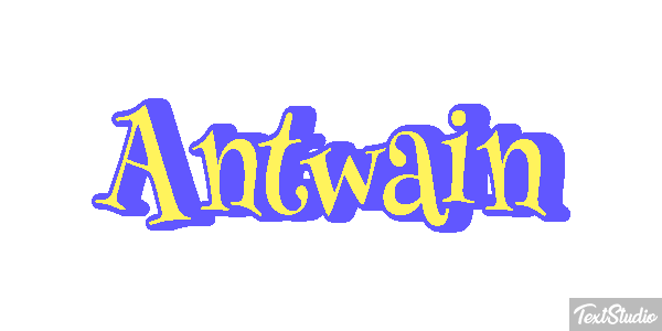 Antwain Text effect