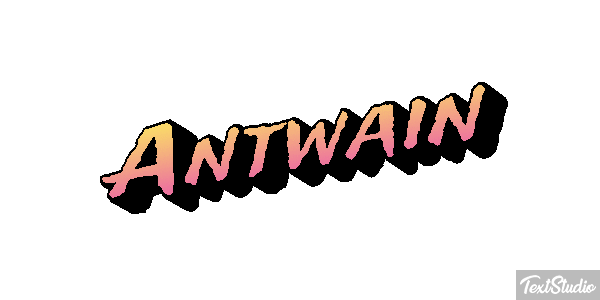 Antwain Text effect
