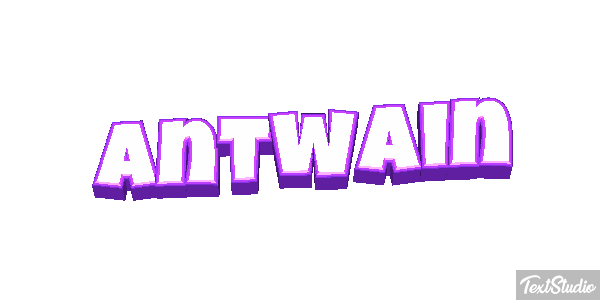 Antwain Text effect