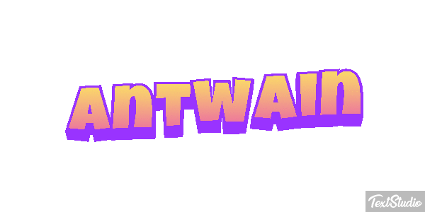 Antwain Text effect