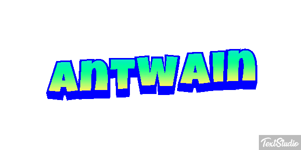 Antwain Text effect
