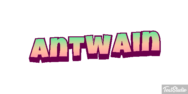 Antwain Text effect