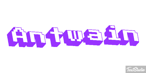 Antwain Text effect