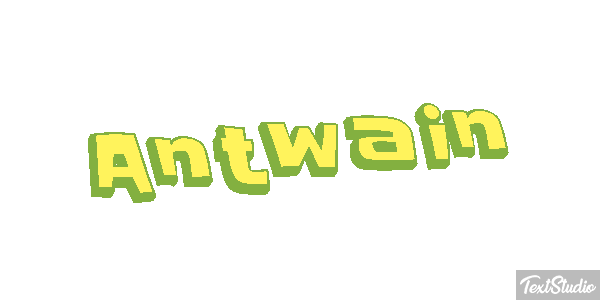 Antwain Text effect