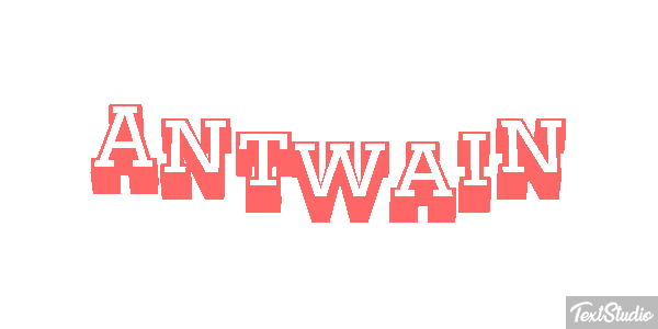 Antwain Text effect
