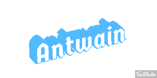 Antwain Text effect