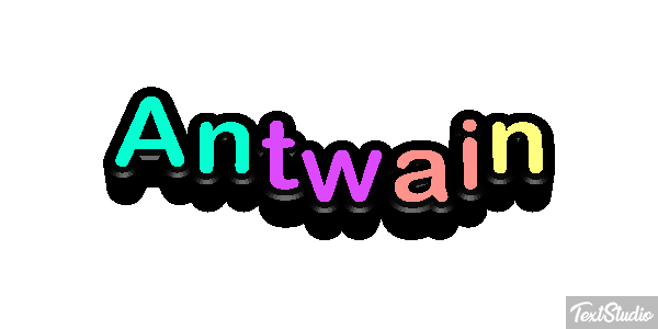 Antwain Text effect