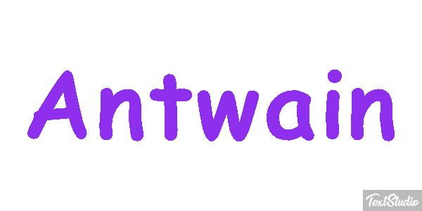 Antwain Text effect