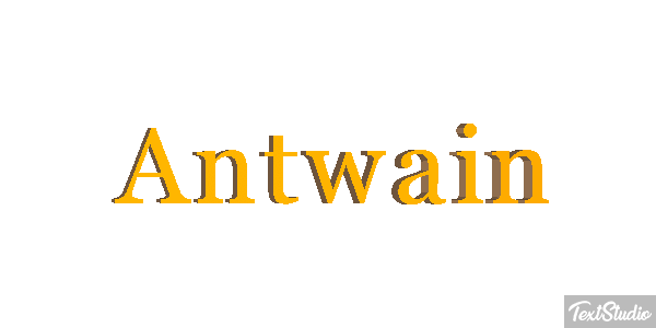 Antwain Text effect