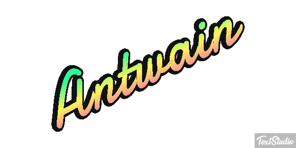 Antwain Text effect