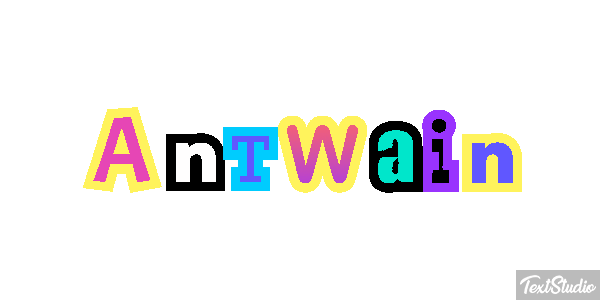 Antwain Text effect