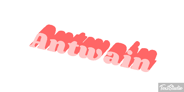 Antwain Text effect