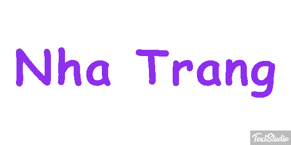 Nha Trang Effetto testo