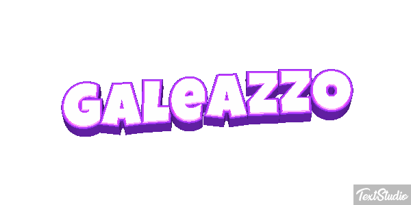 Galeazzo Tekst effect