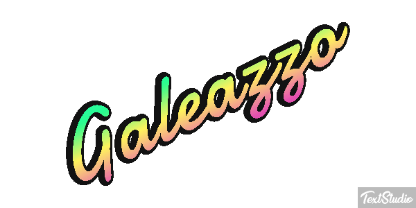 Galeazzo Tekst effect