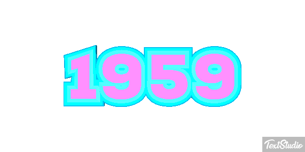 1959 テキスト効果