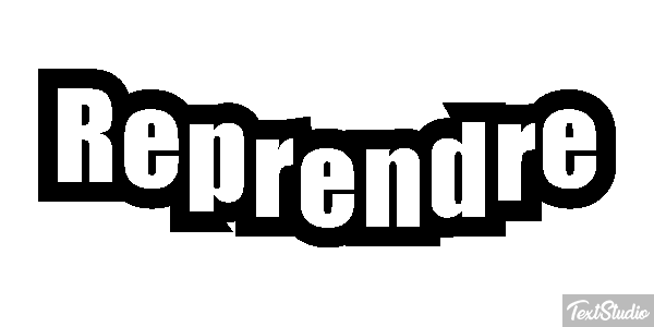 Reprendre Effet de texte
