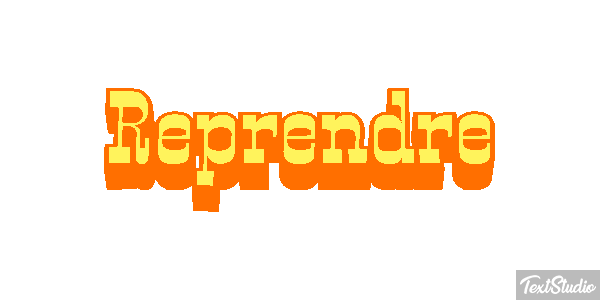 Reprendre Effet de texte