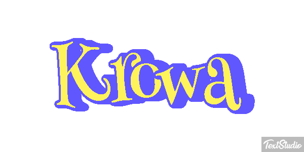 Krowa Efekt tekstowy