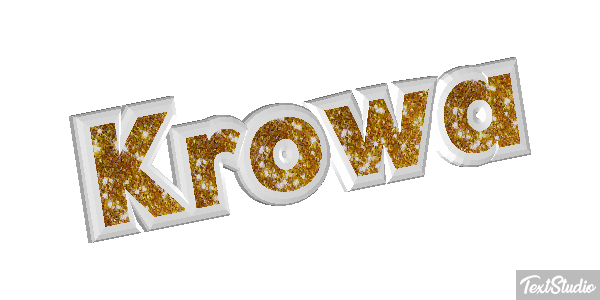 Krowa Efekt tekstowy
