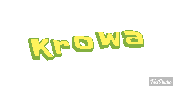 Krowa Efekt tekstowy