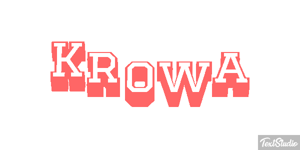 Krowa Efekt tekstowy