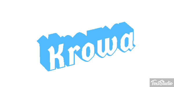 Krowa Efekt tekstowy