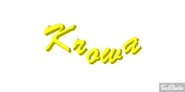 Krowa Efekt tekstowy