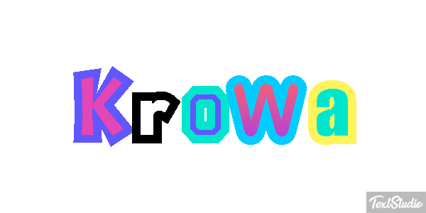 Krowa Efekt tekstowy